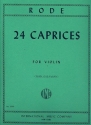 24 Caprices for violin
