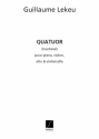 Quatuor pour violon, alto, violoncelle et piano partition et parties