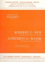 Konzert G-Dur fr Flte, 2 Violinen und Bc fr Flte und Klavier
