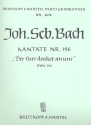 Der Herr denket an uns Kantate Nr.196 BWV196 Partitur