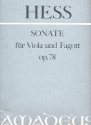 Sonate c-Moll op.78 fr Viola und Fagott (Violoncello) 2 Stimmen
