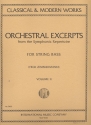 Orchestral Excerpts from classical and modern Works vol.2 for double bass