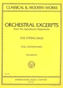 Orchestral Excerpts from the symphonic Repertoire vol.3 for double bass