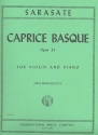 Caprice basque op.24 for violin and piano