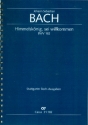 Himmelsknig sei willkommen Kantate Nr.182 BWV182 Partitur