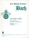 Triosonate a-Moll WQ148 fr Flte, Violine (Oboe), und Bc. Partitur und Stimmen
