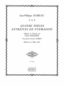 QUATRE PIECES EXTRAITES DE PYGMALION ADAPTEES AU CLAVECIN