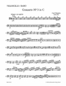 Konzert C-Dur Nr.3 für Violoncello und Orchester Cello/Baß