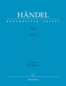 Saul HWV53 Oratorium fr Soli, Chor und Orchester Klavierauszug (en/dt)