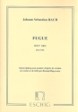 Fugue pour le luth BWV1000 pour guitare
