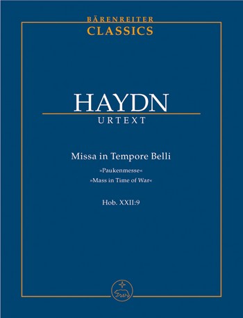 Missa in tempore belli Hob.XXII:9 fr Soli, Chor und Orchester Studienpartitur