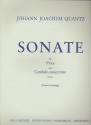 Sonate D-Dur fr Flte und Cembalo concertato