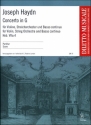 Concerto G-Dur Hob.VIIa4 fr Violine und Streicher Partitur