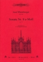 Sonate e-Moll Nr.8 op.132 fr Orgel