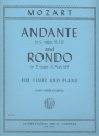 Andante C major KV315 / Rondo D major KV.Anh.184 for flute and piano