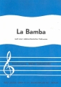 La Bamba: Einzelausgabe Gesnag und Klavier (dt)
