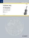 12 Sonaten nach Corellis op. 5 Band 2 fr Violine und Basso continuo (Klavier, Cembalo), Violoncello ad libi