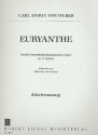 Euryanthe Groe heroisch-romantische Oper in 3 Akten Klavierauszug (dt, en, fr)