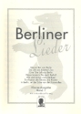 Berliner Lieder Band 1 fr Gesang und Klavier