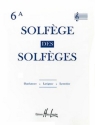 SOLFEGE DES SOLFEGES VOL.6B POUR 2 VOIX (S/A) ET PIANO (TREBLE CLEF)