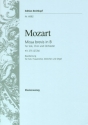 Missa brevis B-Dur KV275 für 3 Solostimmen, Frauenchor, Streicher und Orgel Orgelauszug (la)