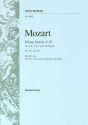 Missa brevis B-Dur KV275 fr 3 Solostimmen, Frauenchor, Streicher und Orgel Orgelauszug (la)