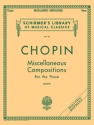 MISCELLANEOUS COMPOSITIONS FOR PIANO JOSEFFY, RAFAEL, ED