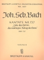 Lobe den Herren den Mchtigen Kantate Nr.137 BWV137 Violine 2