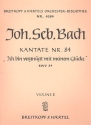 Ich bin vergngt Kantate Nr.84 BWV84 Violine 2