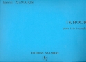 Ikhoor pour violon, alto et violoncelle partitione et parties (1978)