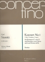 Konzert F-Dur Nr.1 fr Klarinette und Orchester, Partitur