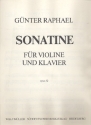 Sonatine h-Moll op.52 fr Violine und Klavier