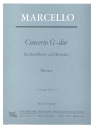 Concerto G-Dur fr 4 Blockflten (SATB) und Streichorchester Partitur