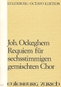 Requiem fr 6stg. gem Chor Partitur (la)