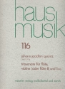 Triosonate fr Flte, Violine (2 Flten) und Bc Partitur und Stimmen