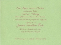 3 Fugen und 4 Duetten aus dem dritten Teil der Clavierbung BWV802-805, 952-953, 961
