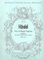 Haec est Regina Virginum HWV235 - Antiphon für Sopran, Streicher und Bc Partitur