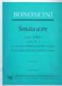 Sonata  tre op.6,9 fr 2 Sopranblockflten und Bc