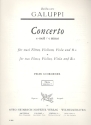Concerto e-Moll fr 2 Flten und Streichorchester Stimmensatz