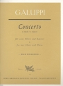 Concerto e-Moll  fr 2 Flten und Streichorchester fr 2 Flten und Klavier