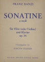 Sonatine e-Moll op.34 fr Flte, (Violine) und Klavier