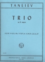 Trio D major op.21 for violin, viola and violoncello parts