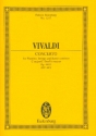 Konzert C-Dur op.44,11 für Flautino und Streicher Studienpartitur