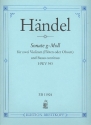 Sonate g-Moll HWV393 fr 2 Violinen und Bc