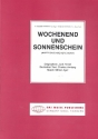 Wochenend und Sonnenschein fr Gesang und Klavier Einzelausgabe (dt/en)