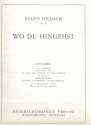 Wo du hingehst op.8 Duett Sopran und Bariton mit Klavier- oder Harmonium- oder Orgel-Begleitung