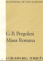 Missa romana für Soli, Doppelchor und Doppelorchester Partitur