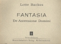 Fantasia De ascensione Domini fr Orgel