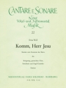 Komm, Herr Jesu Kantate fr Sologesang, SATB Chor und Orchester Partitur (dt)