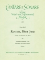 Komm, Herr Jesu Kantate fr Sologesang, SATB Chor und Orchester Partitur (dt)